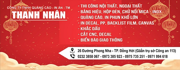 Quang Cao Thanh Nhan Tai Quang Binh